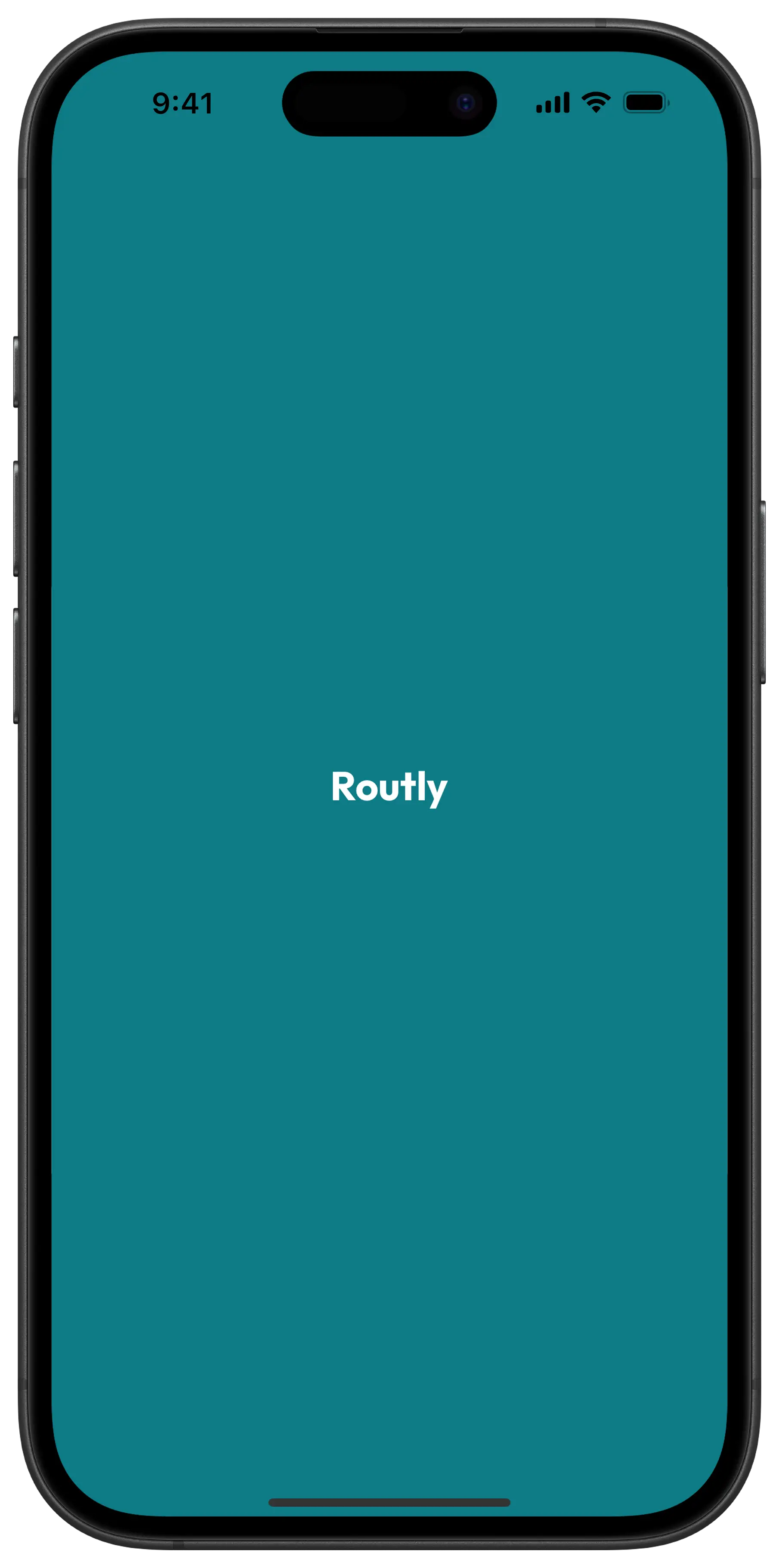 Routly splash screen
